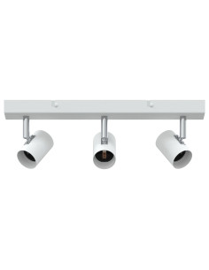Faretto da soffitto Bianco 38 x 6,5 x 11,5 cm Metallo