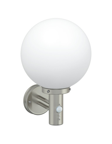 Lampada da Parete Esterna 2 pcs Argento 28 x 25 x 38 cm