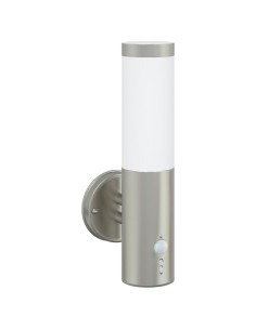 Lampada da Parete Esterna Argento 15 x 7,5 x 33 cm