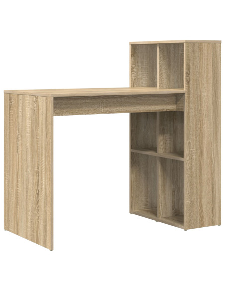 Scrivania per Computer  Rovere Sonoma Legno ingegnerizzato Media