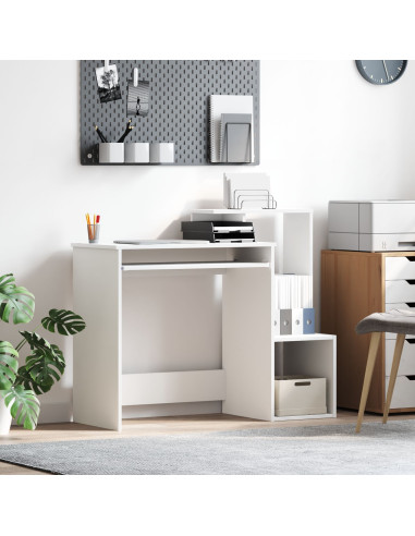 Scrivania Bianco 106 x 41 x 88.5 cm Legno multistrato
