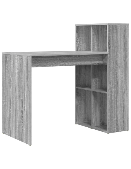 Scrivania Grigio Sonoma 108 x 55 x 103.5 cm Legno multistrato