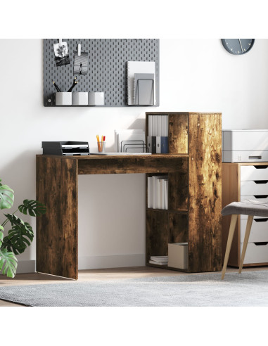 Scrivania Rovere fumé 108 x 55 x 103.5 cm Legno multistrato