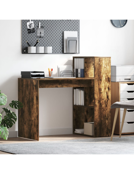 Scrivania Rovere fumé 108 x 55 x 103.5 cm Legno multistrato