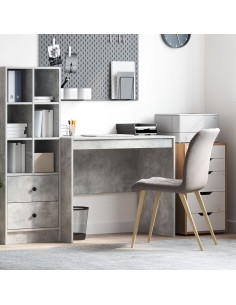 Scrivania Grigio cemento 90 x 50 x 76 cm