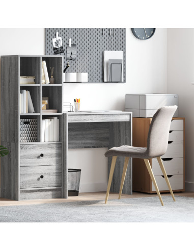 Scrivania Grigio Sonoma 70 x 40 x 76 cm