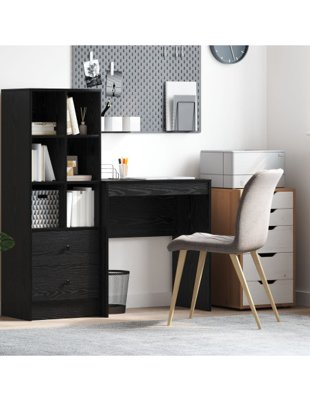 Scrivania  Rovere Nero Legno Ingenerizzato 70 x 40 x 76 cm