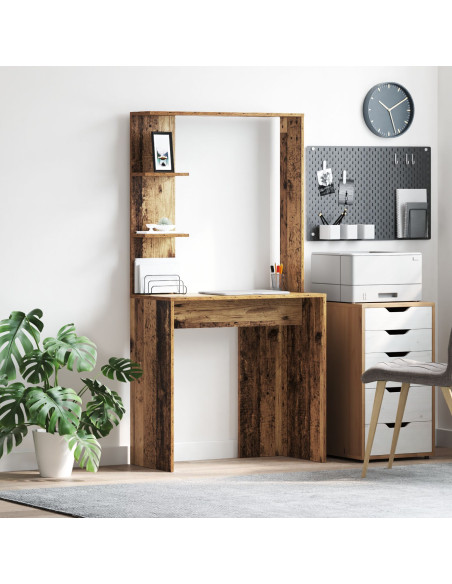 Scrivania Legno vecchio 78,5 x 37 x 154,5 cm Legno multistrato