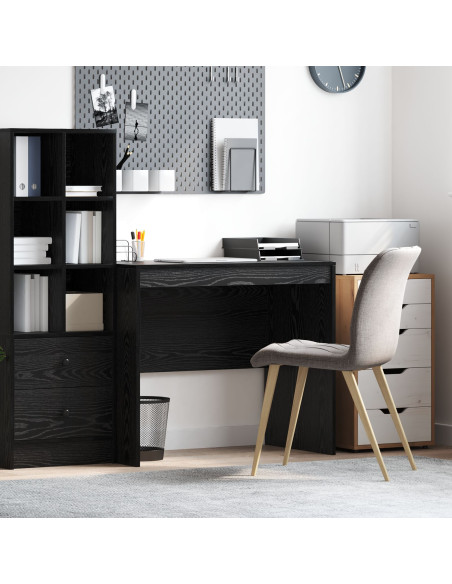 Scrivania da scrittura in rovere nero Rovere nero Truciolare