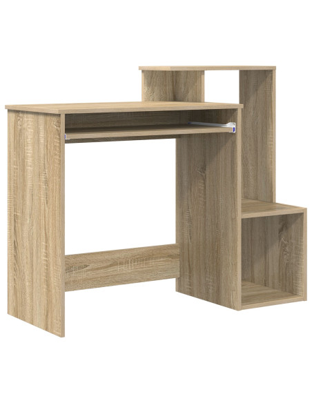 Scrivania in Roverella Roverella MDF con impiallacciatura in rovere