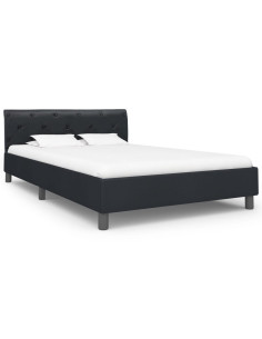 Giroletto Nero in Similpelle 120x200 cm 2