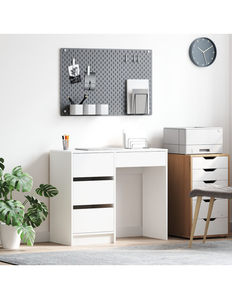 Scrivania Bianco 90 x 37.5 x 75 cm Legno multistrato