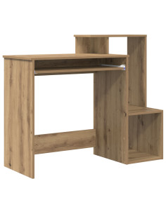 Scrivania con cassetto Rovere artigianale 106 x 41 x 88.5 cm