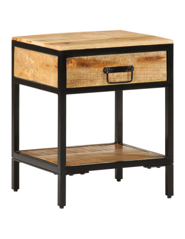 Comodino con cassetto Marrone 40 x 35 x 50 cm