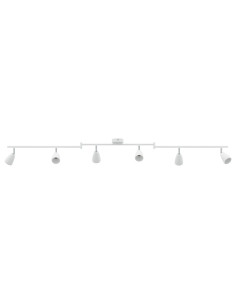 Faretto da soffitto Bianco 25.5 x 8 x 16 cm Metallo