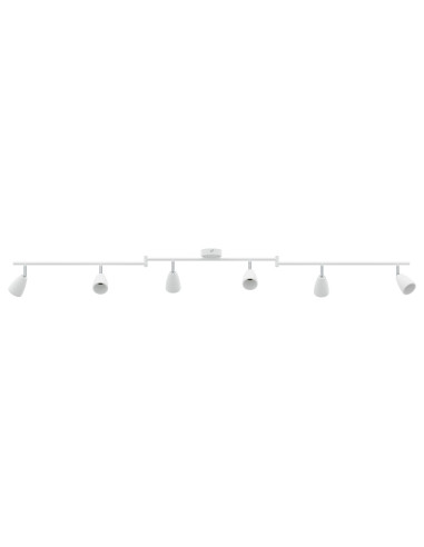 Faretto da soffitto Bianco 25.5 x 8 x 16 cm Metallo