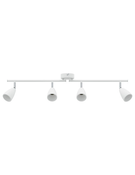 Faretto da soffitto Bianco 25.5 x 8 x 16 cm Metallo