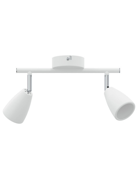 faretti da soffitto  2 vie regolabili GU10 bianchi
