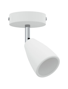 Faretto da soffitto Bianco 25.5 x 8 x 16 cm Metallo