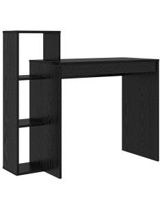 Scrivania Rovere Nero 100 x 40 x 90 cm Legno multistrato