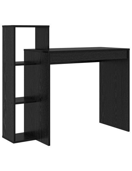 Scrivania Rovere Nero 100 x 40 x 90 cm Legno multistrato