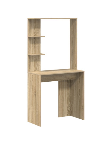 Scrivania Rovere Sonoma 78,5 x 37 x 154,5 cm Legno multistrato