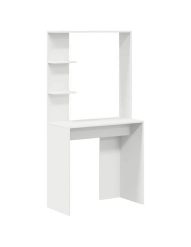 Scrivania Bianco 78,5 x 37 x 154,5 cm Legno multistrato
