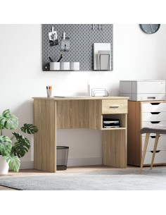 Scrivania Rovere Sonoma 90 x 49 x 75 cm Legno multistrato