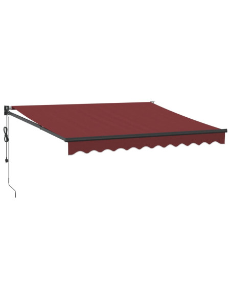 Tenda da Sole Retrattile Automatica Bordò 300x250 cm