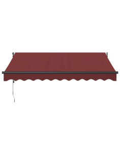 Tenda da Sole Retrattile Automatica Bordò 300x250 cm 2