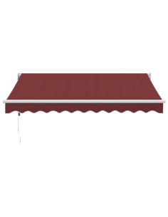 Tenda da Sole Retrattile Automatica Bordò 300x250 cm 2
