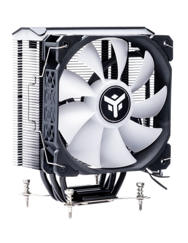 itek ICY-4HLA Processore Refrigeratore 12 cm Nero, Bianco