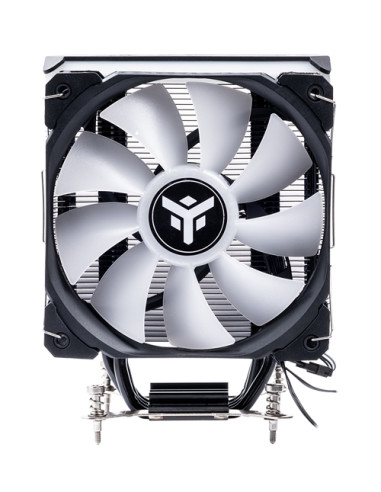 itek ICY-4HLA Processore Refrigeratore 12 cm Nero, Bianco