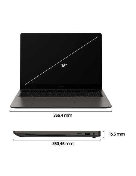 Samsung Galaxy Book3 Ultra 16" Laptop i7 16GB 512GB Windows 11 Pro Graphite