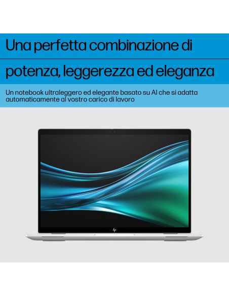 HP Elite x360 1040 G11 Intel Core Ultra 5 125H Ibrido (2 in 1) 35,6 cm (14") Touch screen WUXGA 16 GB LPDDR5-SDRAM 512 GB SSD Wi