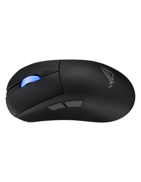 ASUS ROG Keris II Ace Wireless AimPoint Black mouse Gaming Mano destra RF Wireless + Bluetooth + USB Type-A Ottico 42000 DPI
