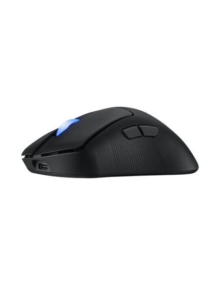 ASUS ROG Keris II Ace Wireless AimPoint Black mouse Gaming Mano destra RF Wireless + Bluetooth + USB Type-A Ottico 42000 DPI