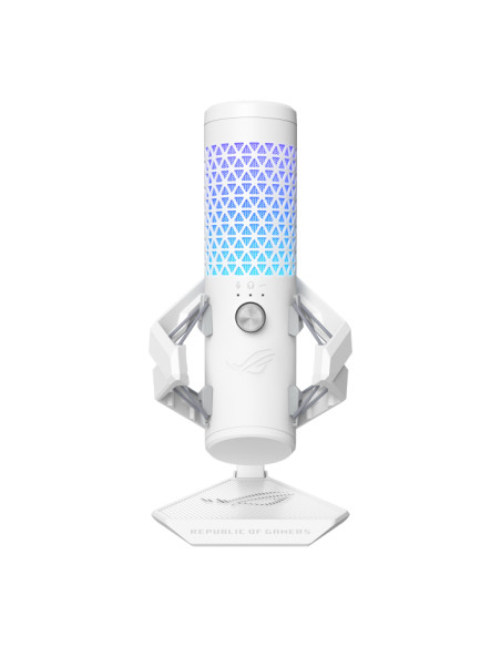ASUS ROG Carnyx Bianco Microfono da tavolo