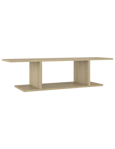 Mobile Porta TV a Parete Rovere Sonoma 103x30x26,5 cm