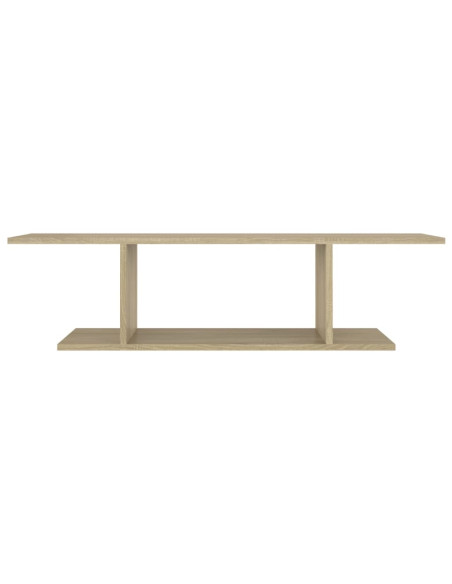 Mobile Porta TV a Parete Rovere Sonoma 103x30x26,5 cm