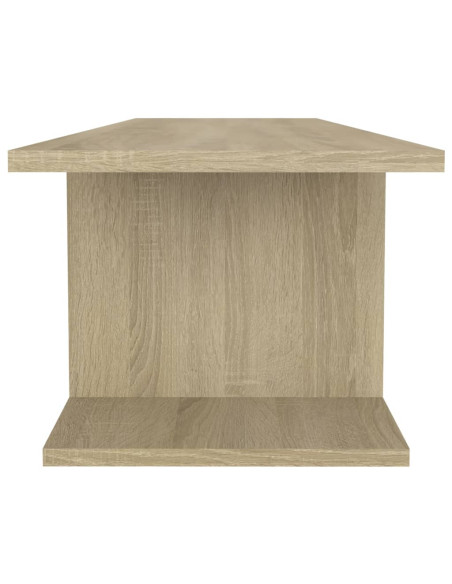 Mobile Porta TV a Parete Rovere Sonoma 103x30x26,5 cm