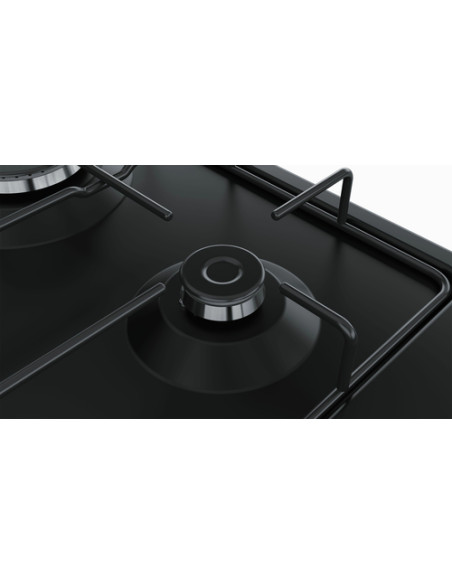 Bosch Serie 4 PGP6B6B80 Piano cottura a gas 60 cm Nero