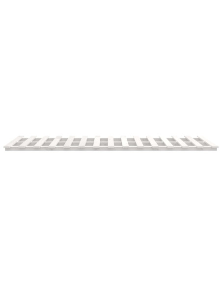 Giroletto Bianco 100x200 cm in Legno Massello di Pino