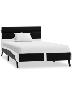 Giroletto con LED Nero in Similpelle 90x200 cm 2