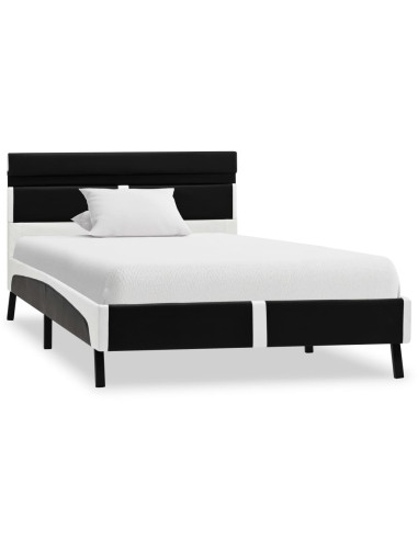 Giroletto con LED Nero in Similpelle 90x200 cm