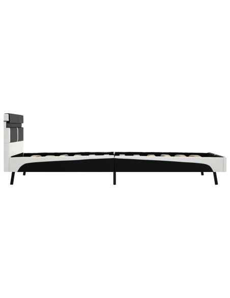 Giroletto con LED Nero in Similpelle 90x200 cm