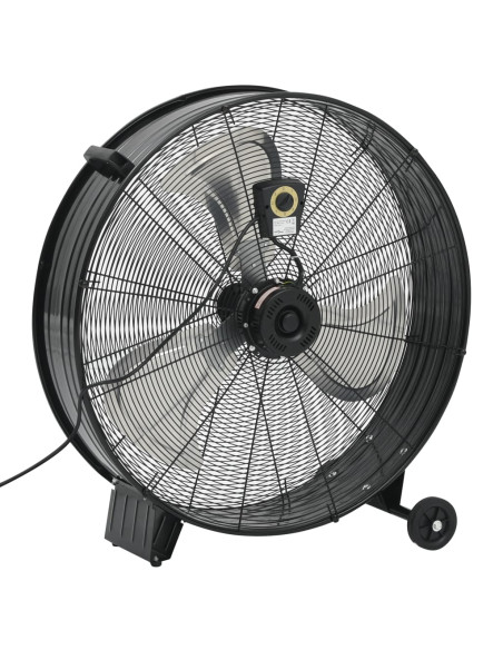 Ventilatore da Pavimento 77 cm 240 W Nero