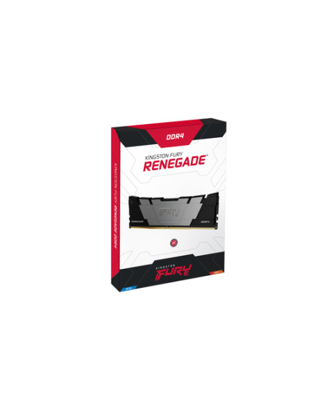 Kingston Technology FURY 32GB 3600MT/s DDR4 CL16 DIMM (Kit da 2) 2RX8 Renegade Black
