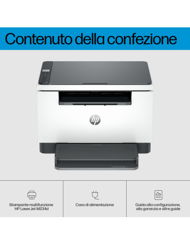 HP LaserJet Stampante multifunzione M234d