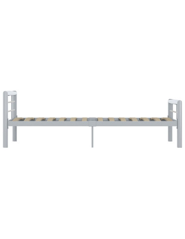 Giroletto Grigio e Bianco in Metallo 90x200 cm